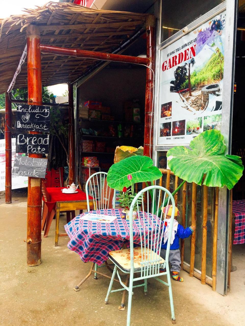 Muong Tra Garden Homestay Làng Cac Exterior foto